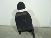 Recambio de asiento delantero derecho para nissan micra (k12e) 1.2 cat referencia OEM IAM 4345719 TELA NEGRA 5 PUERTAS