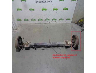 Recambio de puente trasero para peugeot boxer caja cerrada (rs2850)(230)(´02) 2.5 diesel referencia OEM IAM TAMBOR 5 AGUJEROS B