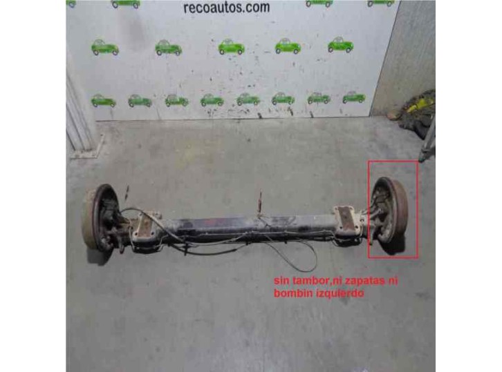 Recambio de puente trasero para peugeot boxer caja cerrada (rs2850)(230)(´02) 2.5 diesel referencia OEM IAM TAMBOR 5 AGUJEROS B