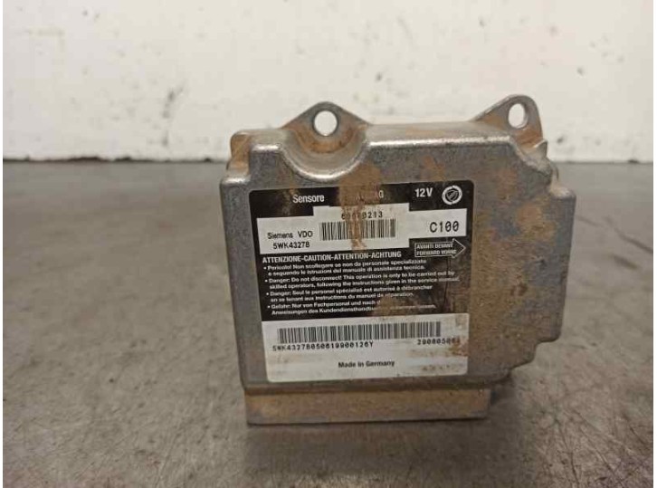 Recambio de centralita airbag para alfa romeo 156 sportwagon crosswagon q4 referencia OEM IAM 29060506A 5WK43278 SIEMENS