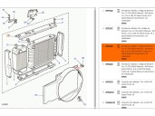 Recambio de panel frontal para land rover defender (ld) 2.5 tdi referencia OEM IAM BTP2282 BTP2282 