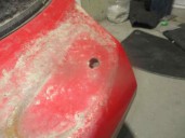 Recambio de porton trasero para ford mondeo berlina/familiar (fd) 1.8 16v cat referencia OEM IAM 6833784 ROJO 5 PUERTAS