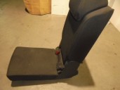 Recambio de asiento trasero medio para skoda karoq (nu) 125 aniversario referencia OEM IAM TELA NEGRA 5 PUERTAS