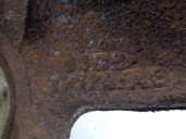 Replacement front right steering knuckle for Ford Mondeo sedan/estate (fd) 1.8 16v cat OEM IAM reference 93BB3K170AG 