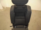 Recambio de asientos trasero derecho para skoda karoq (nu) 125 aniversario referencia OEM IAM TELA NEGRA 5 PUERTAS