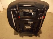 Recambio de asientos trasero derecho para skoda karoq (nu) 125 aniversario referencia OEM IAM TELA NEGRA 5 PUERTAS