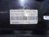 Replacement instrument cluster for Fiat Bravo (198) 1.9 8V JTD CAT OEM IAM reference 0051848306 