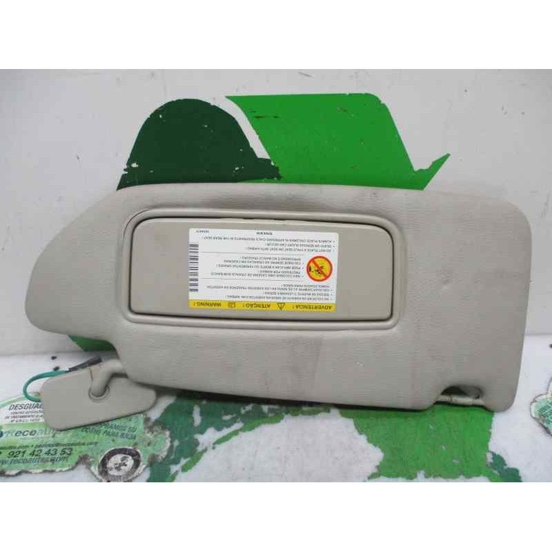 Recambio de parasol derecho para volvo s60 berlina 2.4 diesel cat referencia OEM IAM   