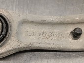 Recambio de brazo suspension superior trasero izquierdo para porsche cayenne (9pa) 3.2 referencia OEM IAM 7L0505375A 95533104710