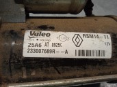 Recambio de motor arranque para dacia duster ambiance 4x2 referencia OEM IAM 233007689 25A6T0925C VALEO