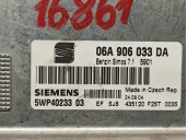 Recambio de centralita motor uce para seat toledo (5p2) 1.6 referencia OEM IAM 06A906033DA 5WP4023303 SIEMENS