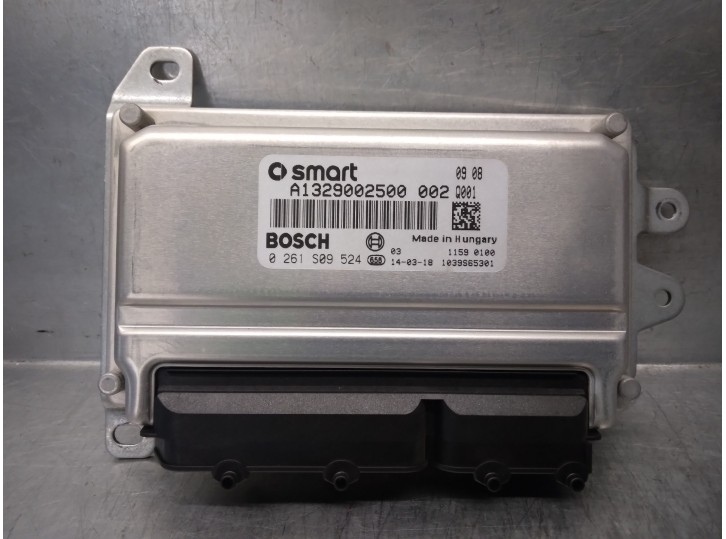 Recambio de centralita motor uce para smart coupe 1.0 cat referencia OEM IAM A1329002500002 0261S09524 BOSCH