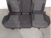 Recambio de asientos traseros para volkswagen passat variant (365) 2.0 tdi referencia OEM IAM 3AF885504AL TELA NEGRA Y GRIS 5 PU