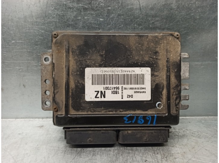 Engine ECU replacement for Chevrolet Matiz 1.0 CAT OEM IAM reference 96417301 5WY5442E 