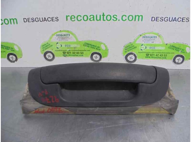 Replacement tailgate exterior handle for Jeep Grand Cherokee (WJ/WG) 2.7 CRD CAT OEM IAM reference 551356699AB 