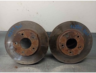 Recambio de disco freno delantero para nissan x-trail (t30) 2.2 16v turbodiesel cat referencia OEM IAM   