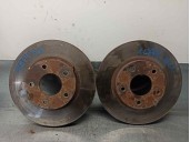 Recambio de disco freno delantero para nissan x-trail (t30) 2.2 16v turbodiesel cat referencia OEM IAM 