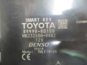 Recambio de centralita cierre para toyota yaris 1.5 16v cat (híbrido) referencia OEM IAM 899900D150 2325009482 DENSO