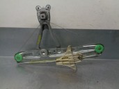 Replacement left rear window regulator for Opel Vectra C Berlina 2.0 DTI OEM IAM reference 5140063 MANUAL 4 DOORS