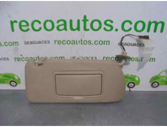 Recambio de parasol derecho para cadillac srx 3.6 v6 cat referencia OEM IAM 15006351 