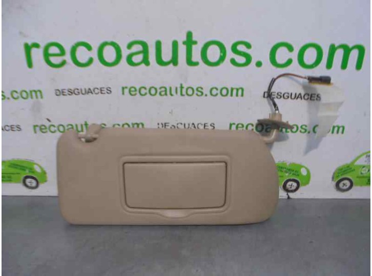 Recambio de parasol derecho para cadillac srx 3.6 v6 cat referencia OEM IAM 15006351 