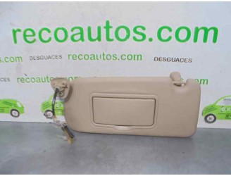 Recambio de parasol izquierdo para cadillac srx 3.6 v6 cat referencia OEM IAM 15006351 