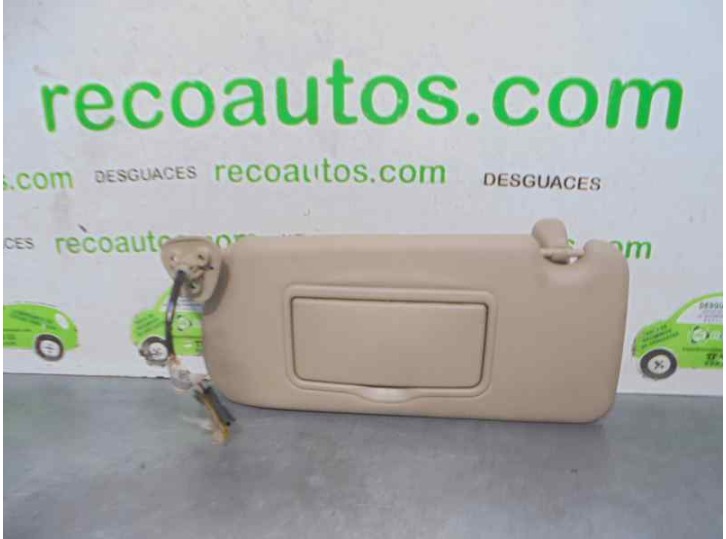 Recambio de parasol izquierdo para cadillac srx 3.6 v6 cat referencia OEM IAM 15006351 
