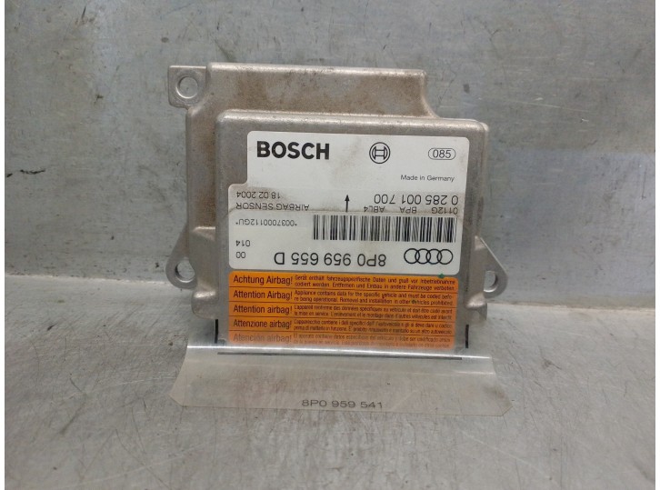 Recambio de centralita airbag para audi a3 (8p) 2.0 tdi referencia OEM IAM 8P0959655D 0285001700 BOSCH