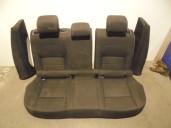 Recambio de asientos traseros para skoda superb (3v3) active referencia OEM IAM TELA NEGRA 5 PUERTAS