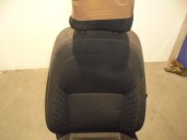 Recambio de asiento delantero izquierdo para skoda superb (3v3) active referencia OEM IAM TELA NEGRA 5 PUERTAS