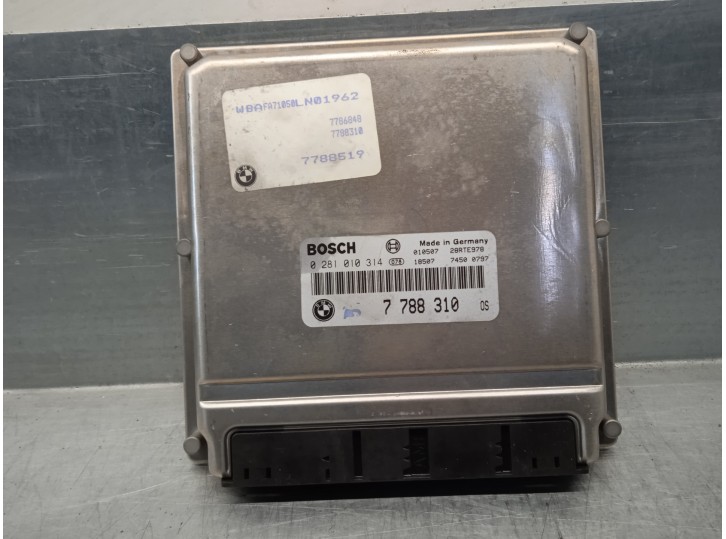 Recambio de centralita motor uce para bmw x5 (e53) 3.0 24v turbodiesel cat referencia OEM IAM 7788310 0281010314 BOSCH