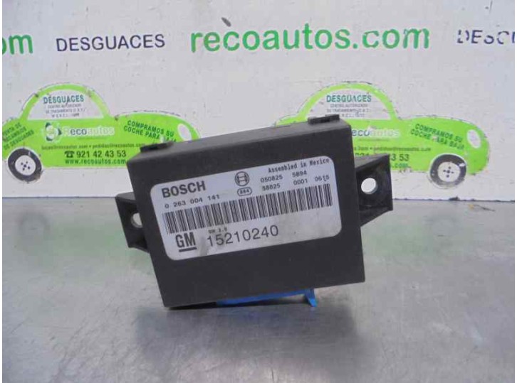 Recambio de modulo electronico para cadillac srx 3.6 v6 cat referencia OEM IAM 15210240 0263004141 BOSCH