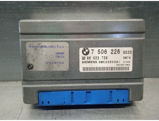 Recambio de centralita cambio automatico para bmw x5 (e53) 3.0 24v turbodiesel cat referencia OEM IAM 7506226 5KW33502AI SIEMENS