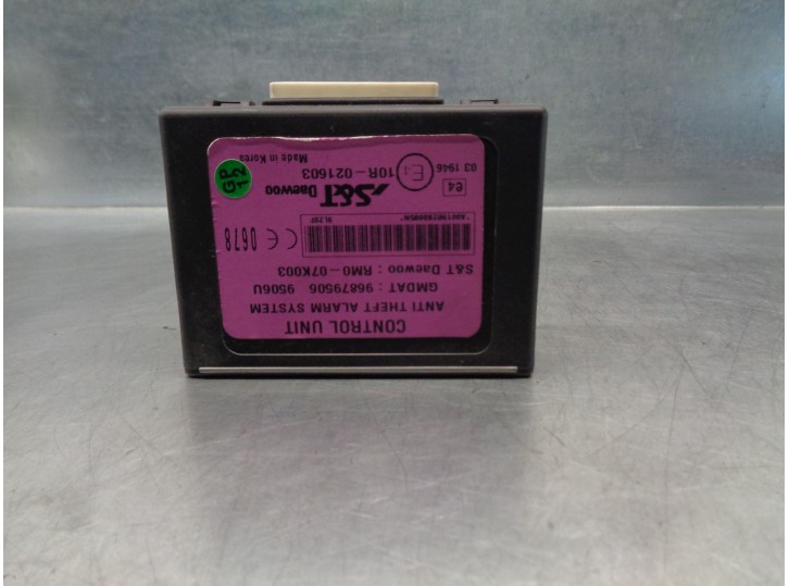 Recambio de modulo electronico para chevrolet spark 1.0 cat referencia OEM IAM 96879506  