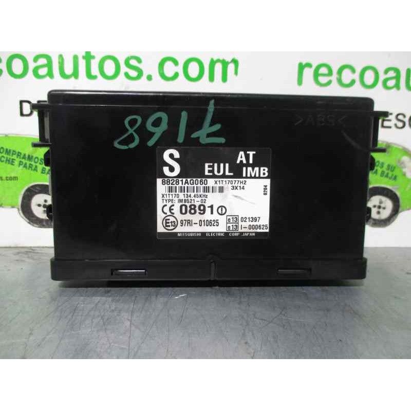 Recambio de modulo electronico para subaru legacy berl. b13 (bl) 3.0 cat referencia OEM IAM 88281AG060 97RI0100625 