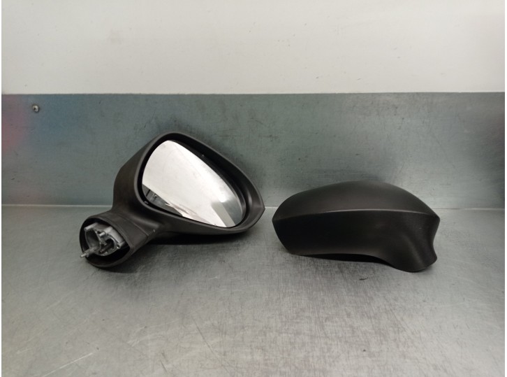 Recambio de retrovisor derecho para seat ibiza (6j5) 1.4 tdi referencia OEM IAM 6J0857522H 5 PINES NEGRO