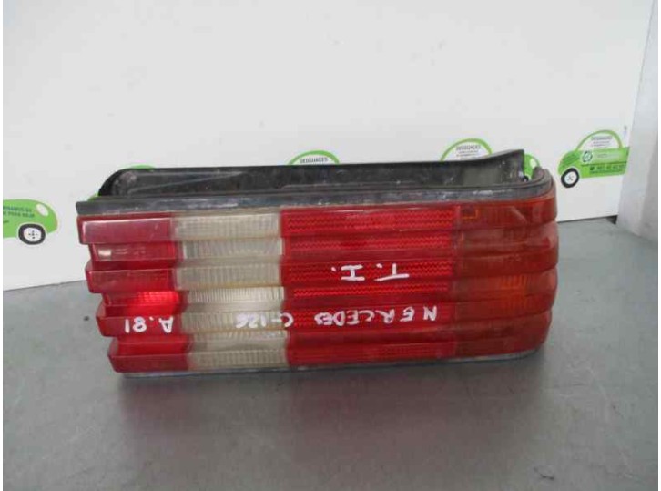 Replacement rear left tail light for Mercedes-Benz S-Class (W126) Saloon+Coupe OEM IAM reference 