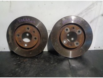 Recambio de disco freno delantero para peugeot 206 berlina xt referencia OEM IAM 4246R9  