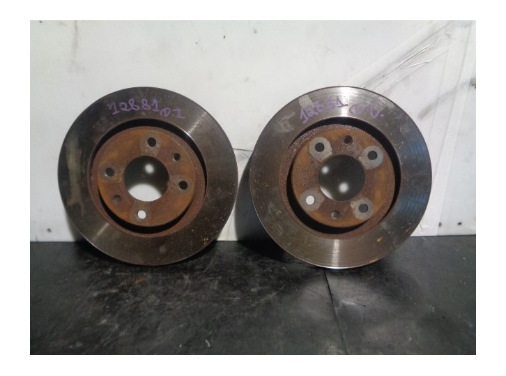 Recambio de disco freno delantero para peugeot 206 berlina xt referencia OEM IAM 4246R9  