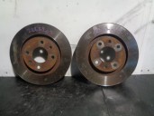 Recambio de disco freno delantero para peugeot 206 berlina xt referencia OEM IAM 4246R9 