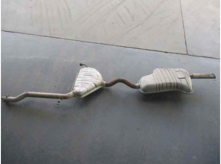 Recambio de tubo escape trasero para alfa romeo 146 1.9 jtd cat referencia OEM IAM CESTA 9