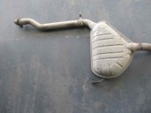 Recambio de tubo escape trasero para alfa romeo 146 1.9 jtd cat referencia OEM IAM CESTA 9