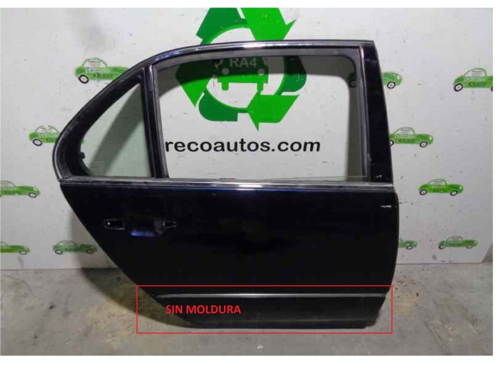 Recambio de puerta trasera derecha para lexus ls430 (ucf30) básico referencia OEM IAM 6700350040 AZUL OSCURO 4 PUERTAS