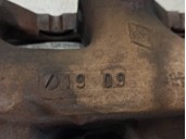 Recambio de colector escape para volvo serie 460 1.9 turbodiesel referencia OEM IAM 1909 