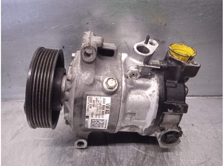 Recambio de compresor aire acondicionado para volkswagen polo beats referencia OEM IAM 5Q0816803F 8416P SANDEN