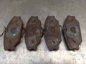 Recambio de pastillas de freno para renault scenic ii 1.9 dci diesel referencia OEM IAM FD4960  