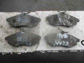 Recambio de pastillas de freno para citroën c3 1.1 referencia OEM IAM 