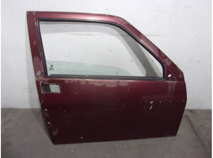 Recambio de puerta delantera derecha para lancia y10 1.1 cat referencia OEM IAM 7718723 MORADA 3 PUERTAS