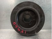 Crankshaft pulley replacement for Peugeot 206 sedan 1.9 diesel OEM IAM reference 0515P2 