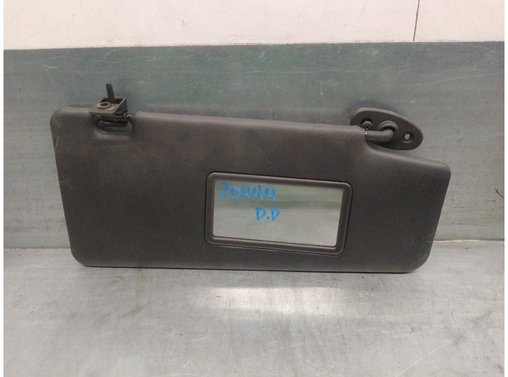 Recambio de parasol derecho para lancia y10 1.1 cat referencia OEM IAM 182946680  